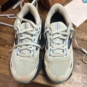 Brooks Adrenaline Gts Sky Blue and Dark Blue Athletic Shoes